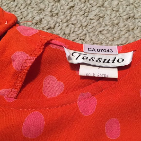 Vintage Tessuto Dress Rayon - Picture 6 of 14